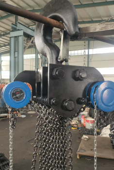 冠航手拉葫蘆在泵站水泵檢修中的應用